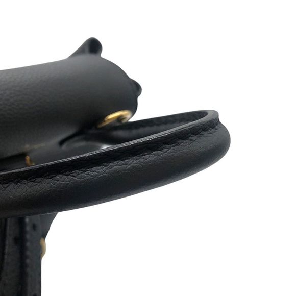 Louis Vuitton Lock Me Backpack Mini Black Daypack - Picture 4 of 7